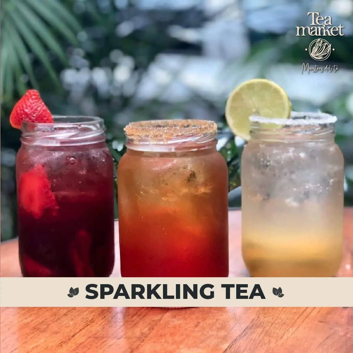 Receta: Sparkling Tea con Té de Frutas